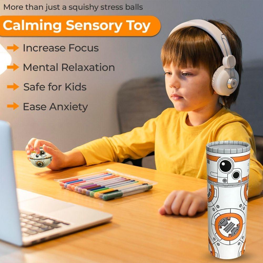 Conjunto de Pelotas Antiestrés NINOSTAR - 3 Esferas Coloridas