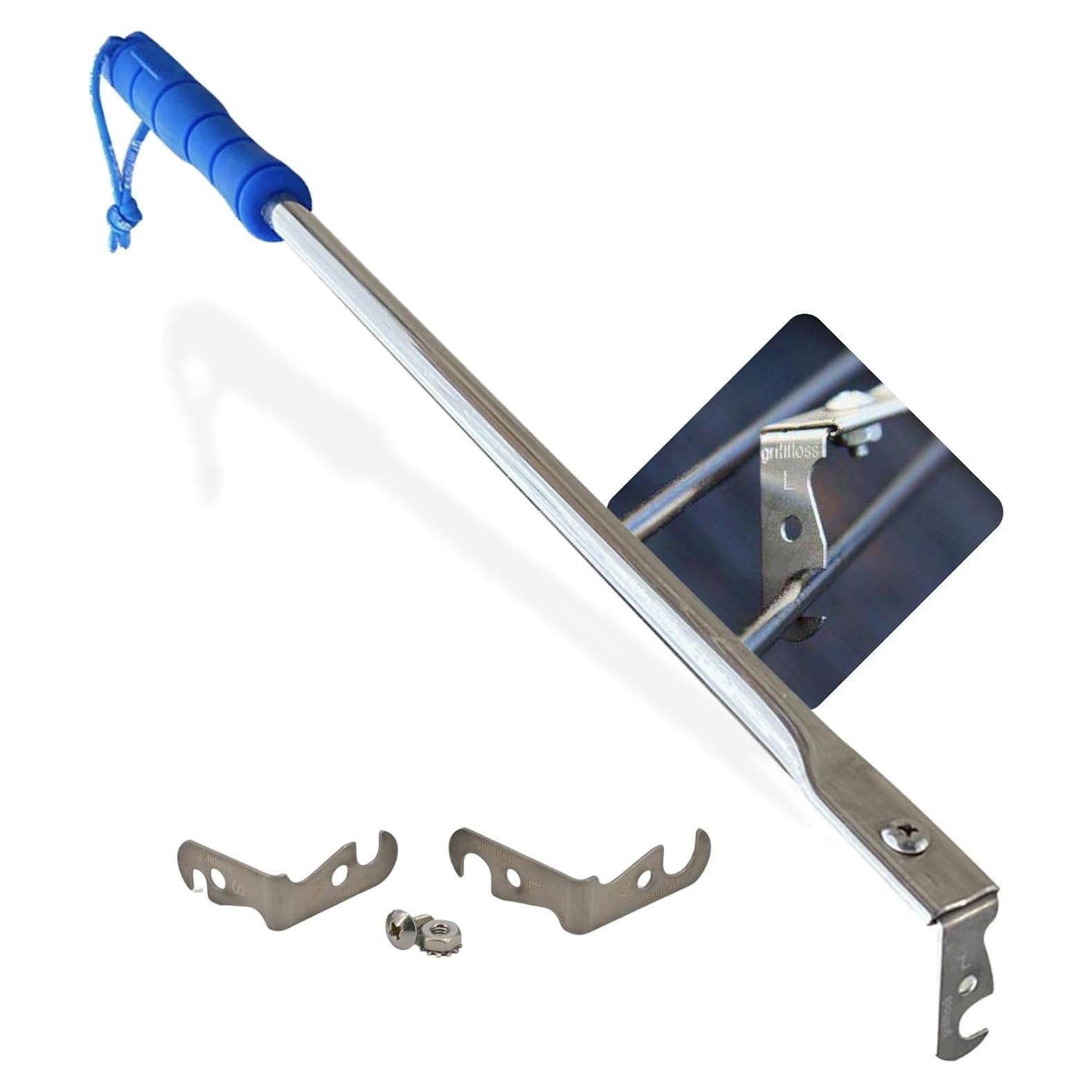 Raspador de Parrilla Grill Floss 12.7x58.4cm Acero Inoxidable