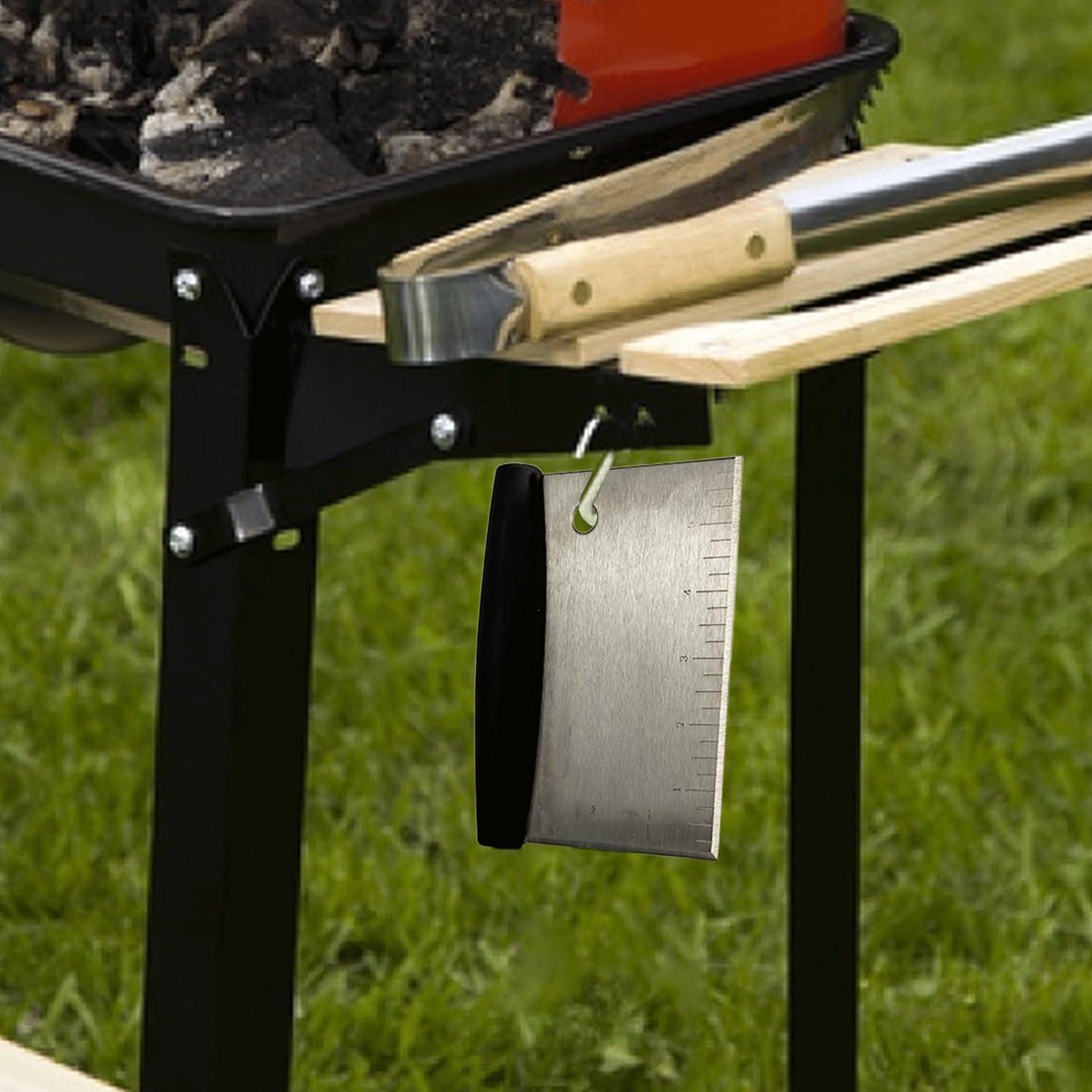 Raspador de Acero Inoxidable YBTMG para Parrilla 15.2x10.9cm