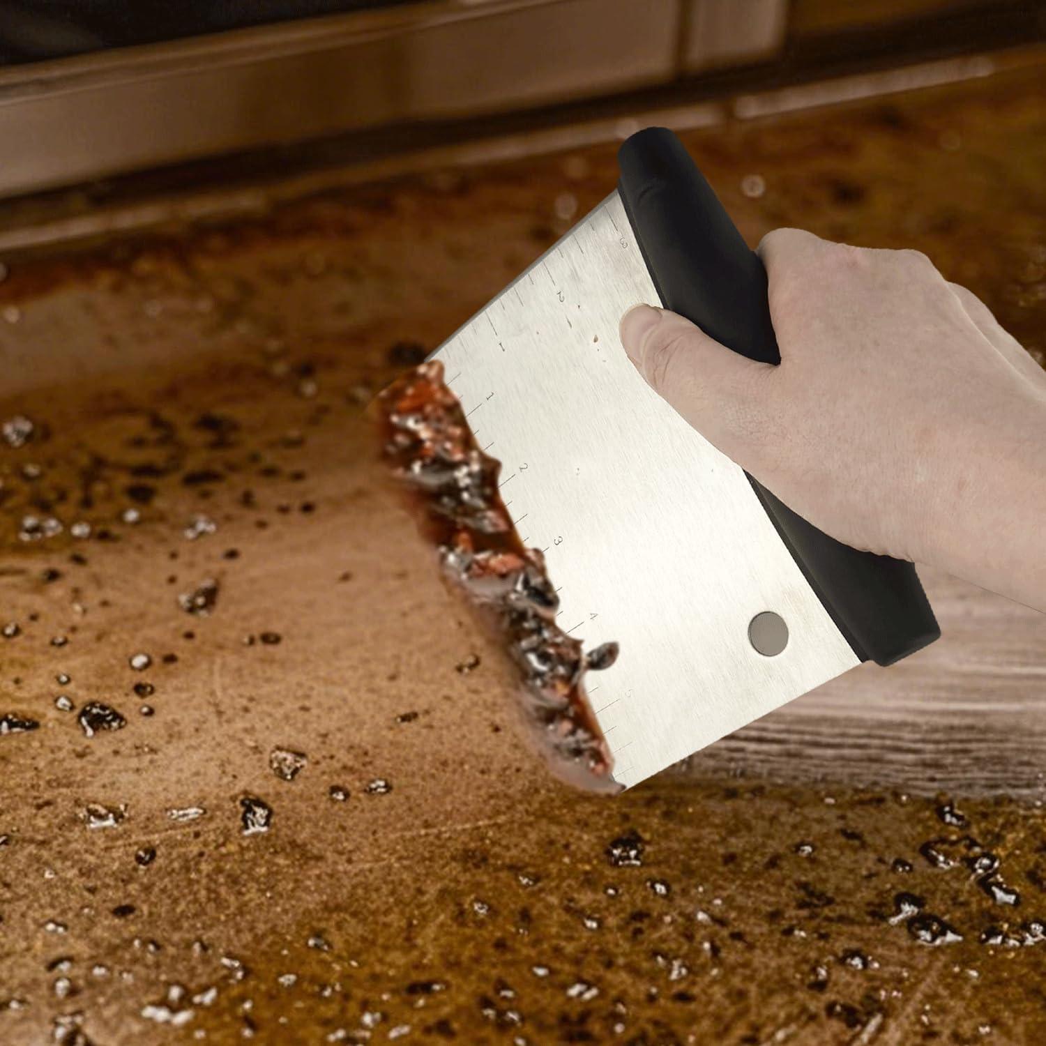 Raspador de Acero Inoxidable YBTMG para Parrilla 15.2x10.9cm