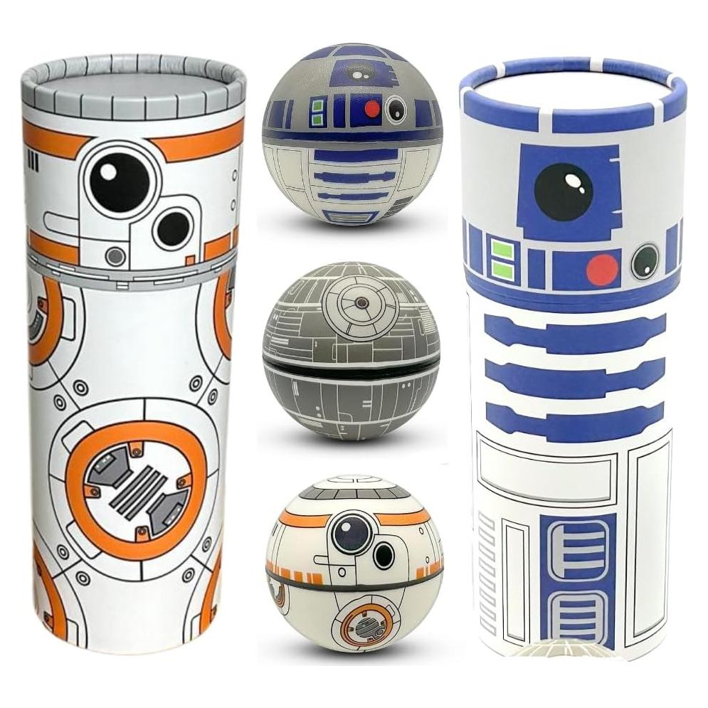 Pelotas Squishy NINOSTAR 2 Piezas Antiestrés Azul Naranja