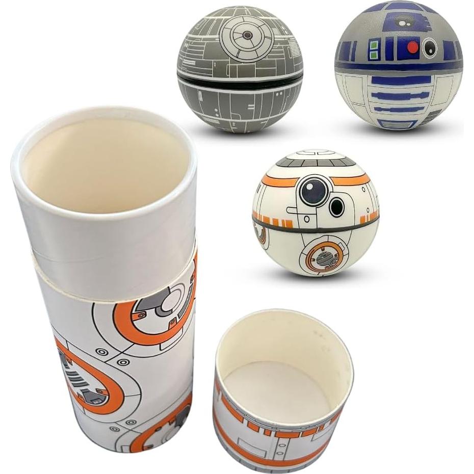 Pelotas Squishy NINOSTAR 2 Piezas Antiestrés Azul Naranja