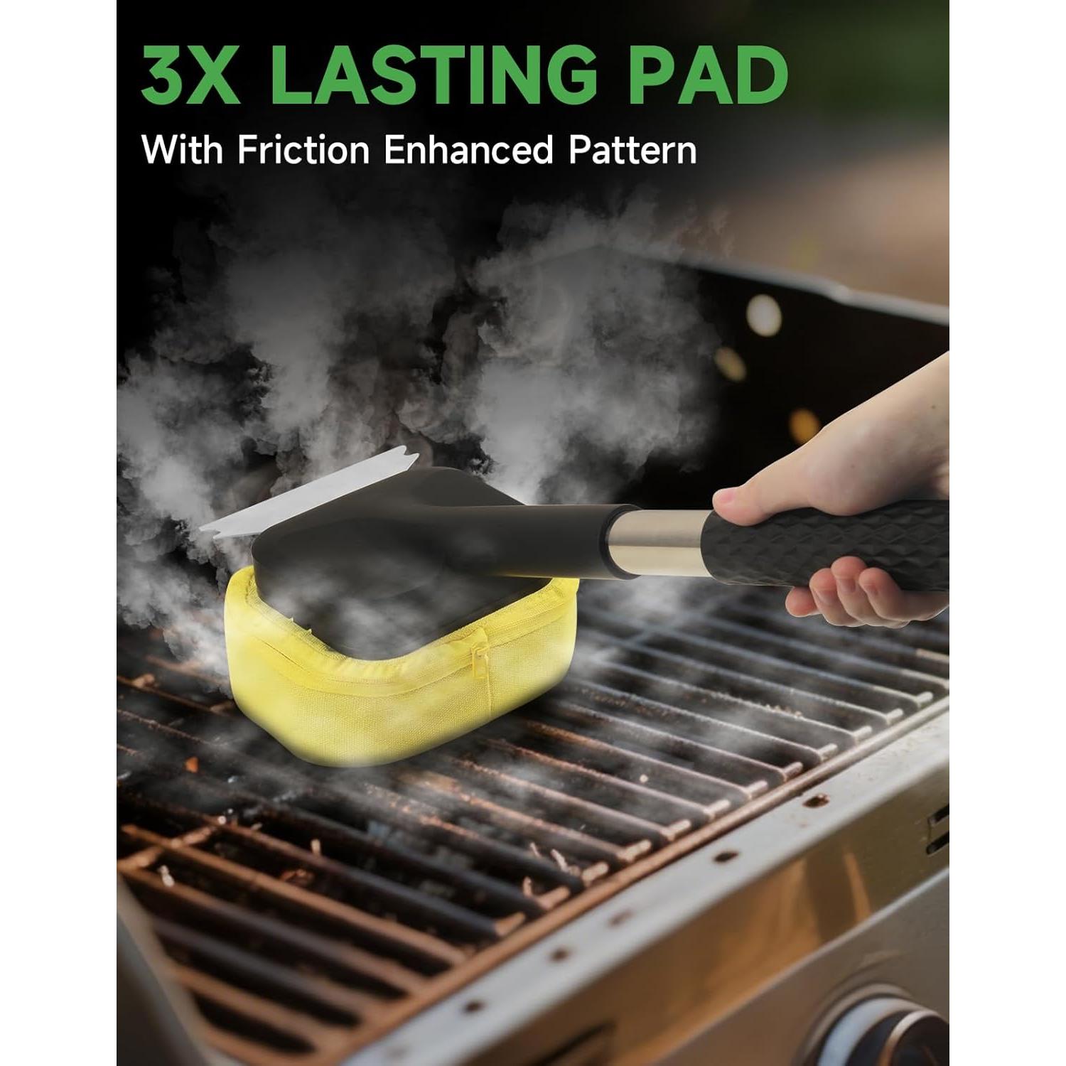 Cepillo de Limpieza para Parrilla GEEKHOM Acero Inoxidable 0.62kg