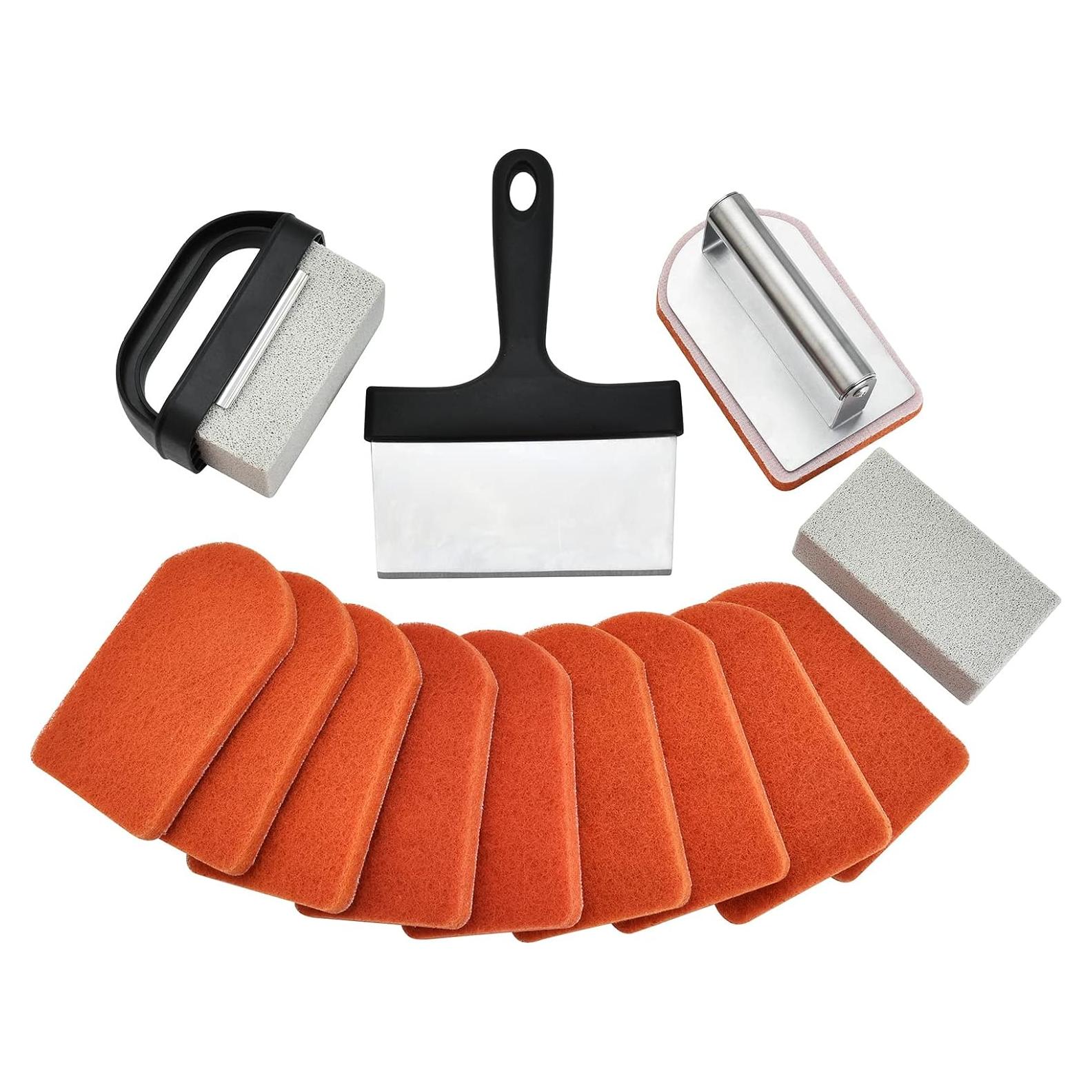 Kit de Limpieza para Plancha RTT 15 Piezas - Acero Inoxidable