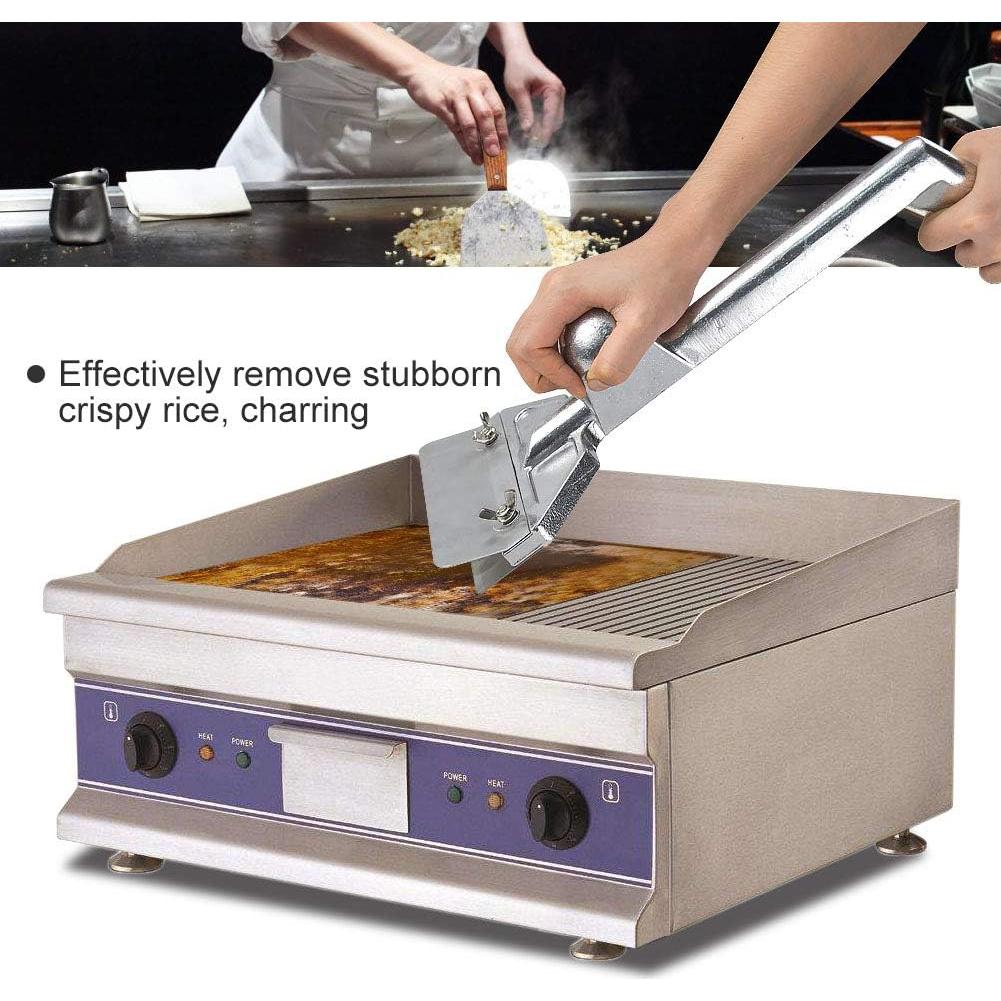 Raspador de Parrilla Comercial Aluminio 15.24 cm 5 Cuchillas