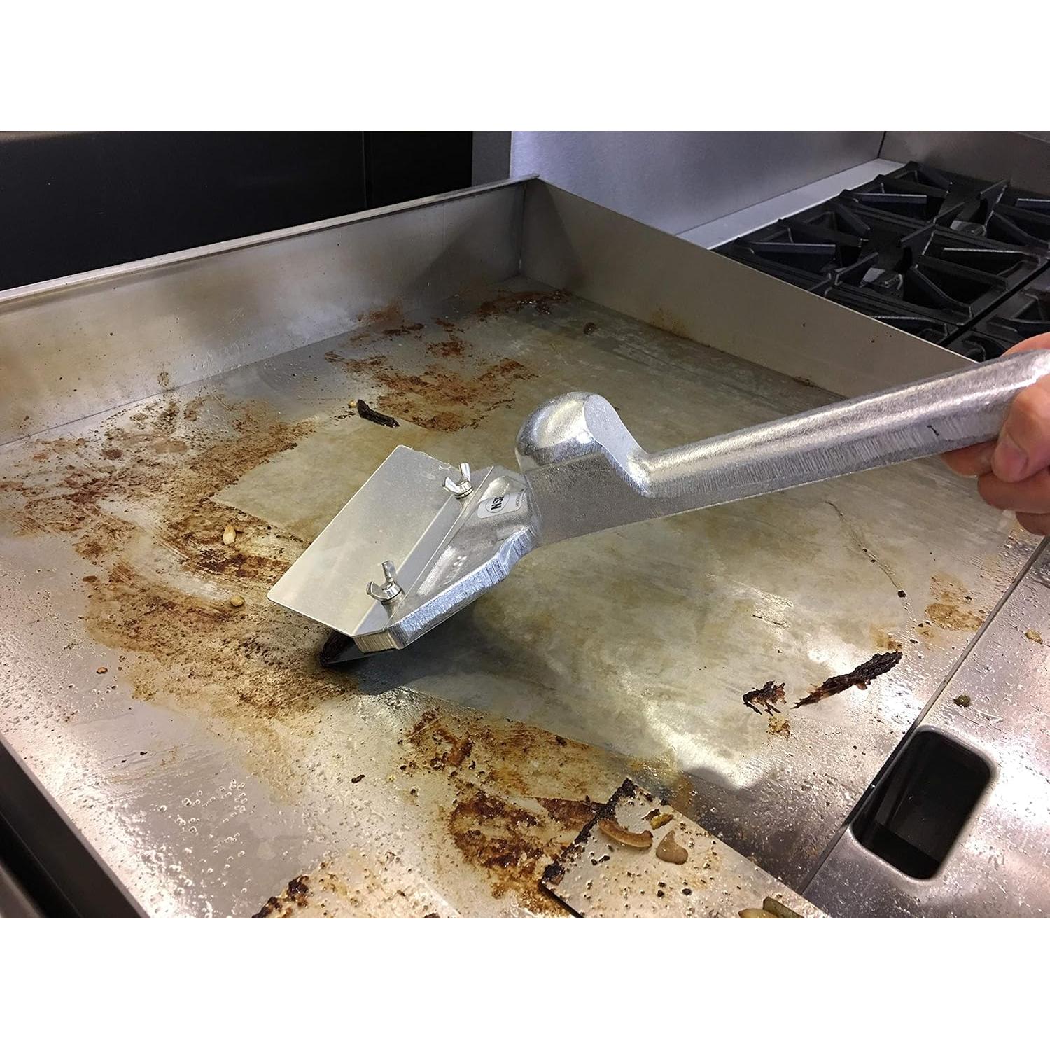 Raspador de Parrilla Comercial Aluminio 15.24 cm 5 Cuchillas