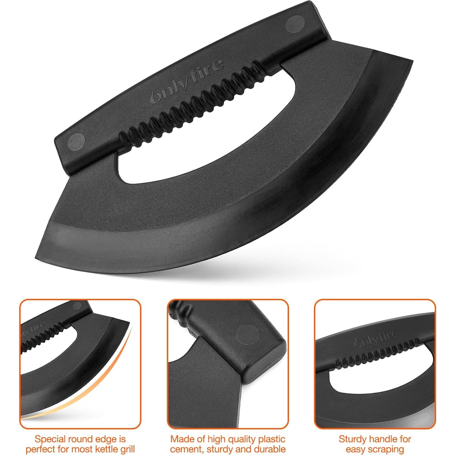 Raspador de Parrilla Kettle Onlyfire 22" para Weber y Kamado