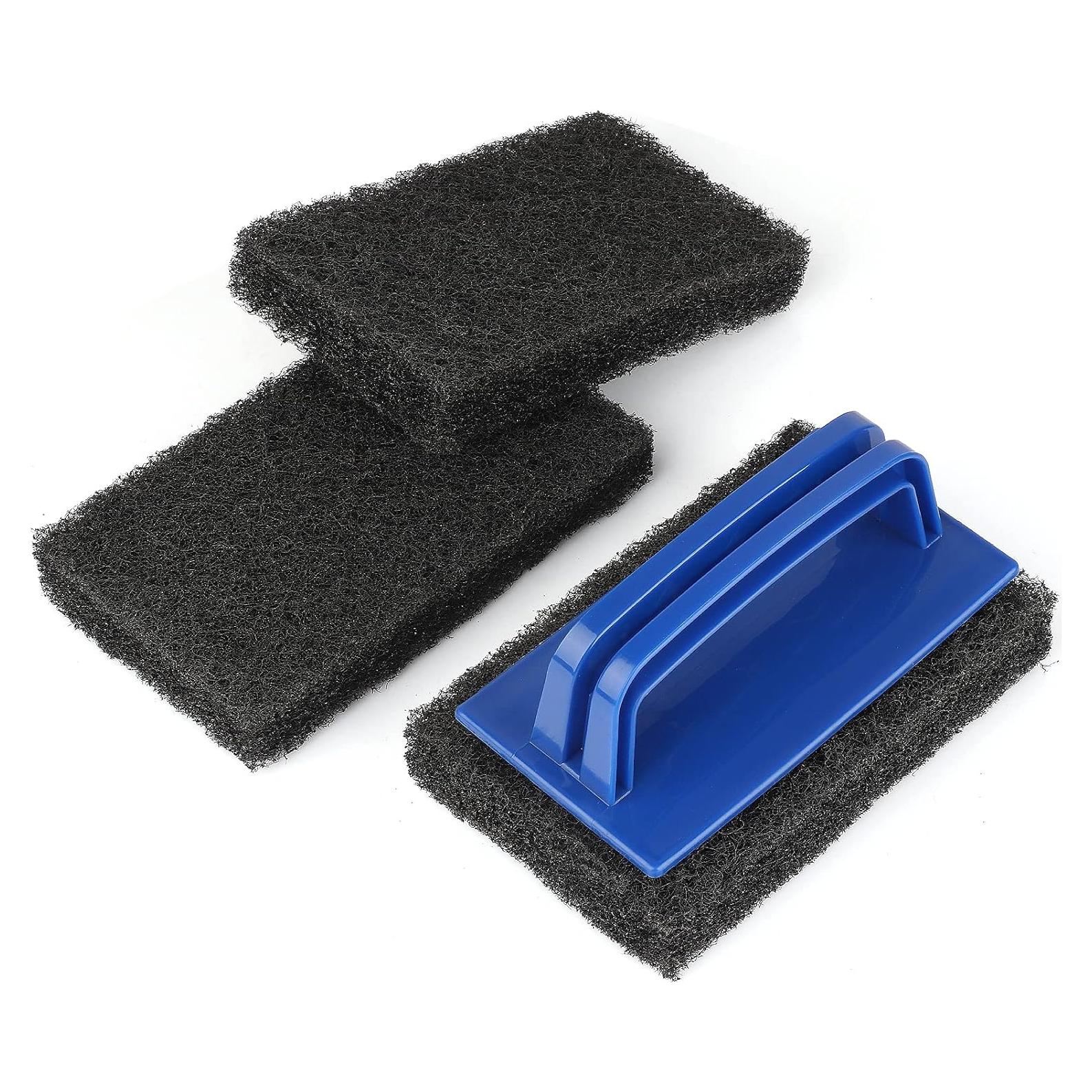 Kit de Limpieza para Parrilla LIOUXUE - Almohadillas y Mango