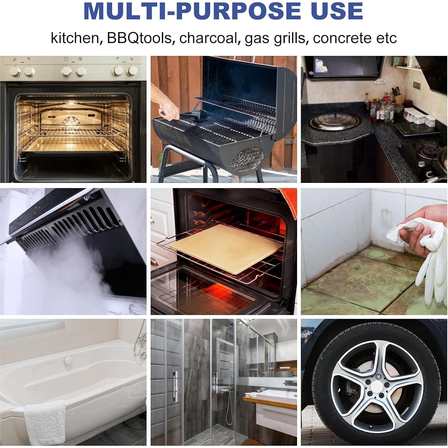 Kit de Limpieza para Parrilla LIOUXUE - Almohadillas y Mango