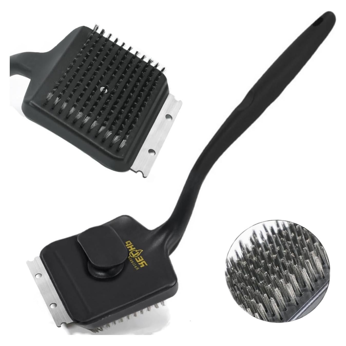 Cepillo y Raspador para Parrilla RELHP 43 cm Acero Inoxidable