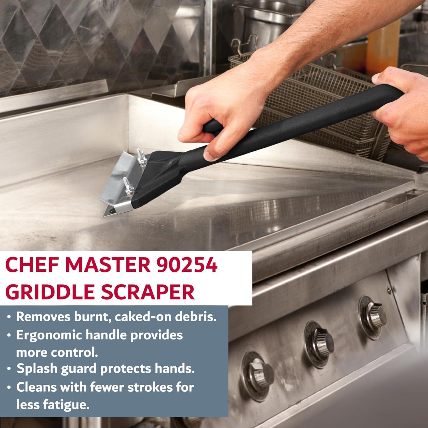 Raspador de Plancha Chef Master 90254 - Accesorio Comercial