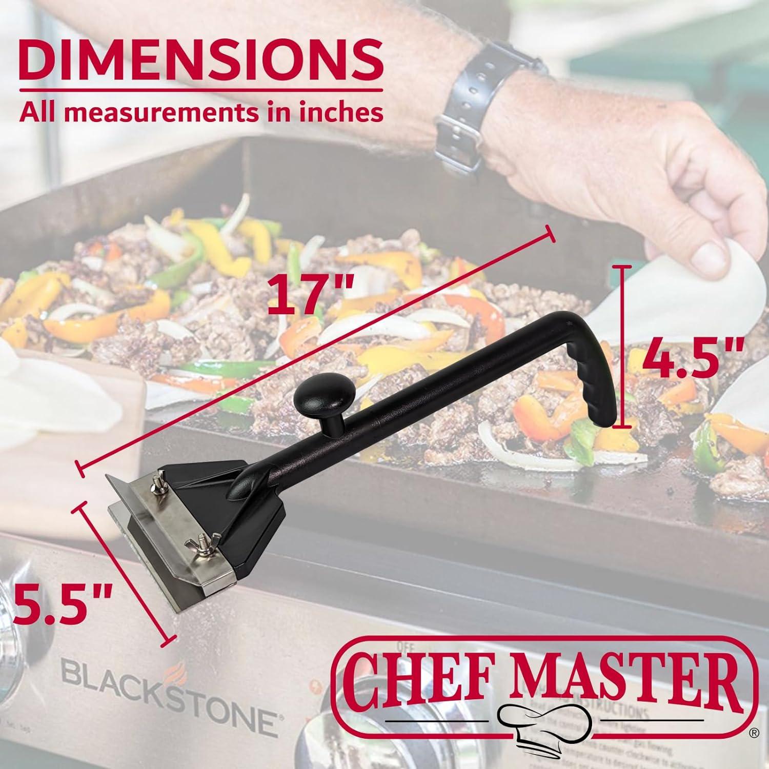 Raspador de Plancha Chef Master 90254 - Accesorio Comercial