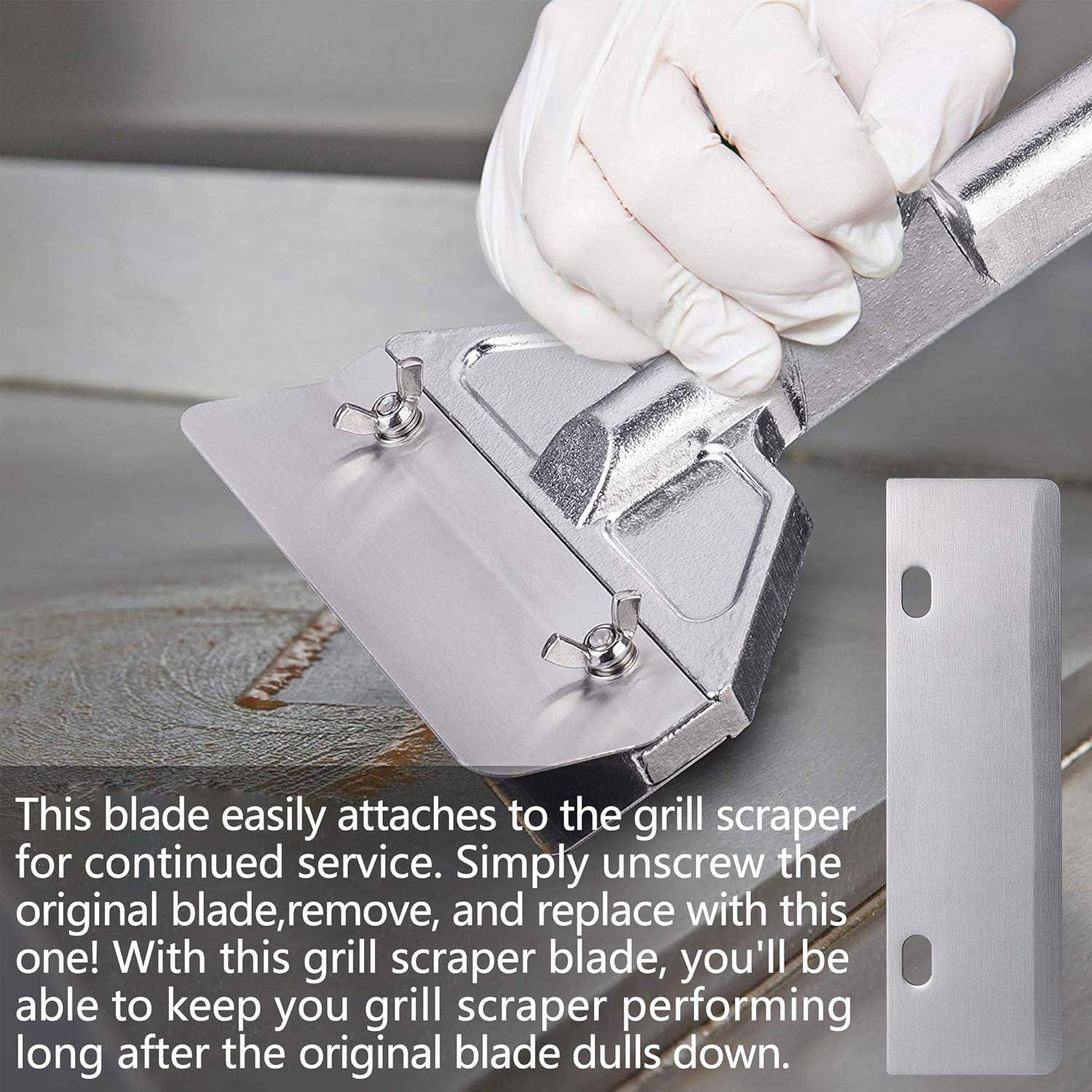 Cuchillas de Reemplazo para Raspador de Parrilla BOLEXINO - 6 Unidades