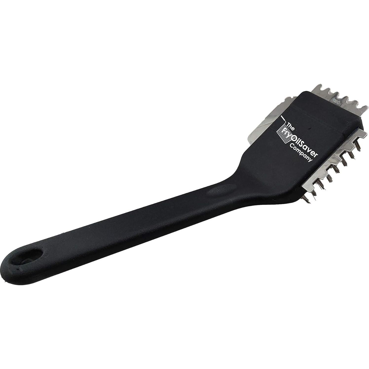 Cepillo para Parrilla FryOilSaver Co. 90052 con 3 Raspadores