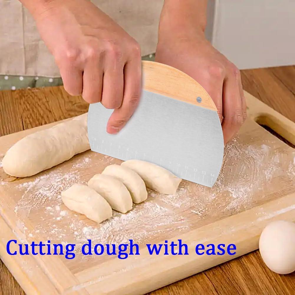 Raspador de Parrilla Kichwit Acero Inoxidable 304 Mango Madera