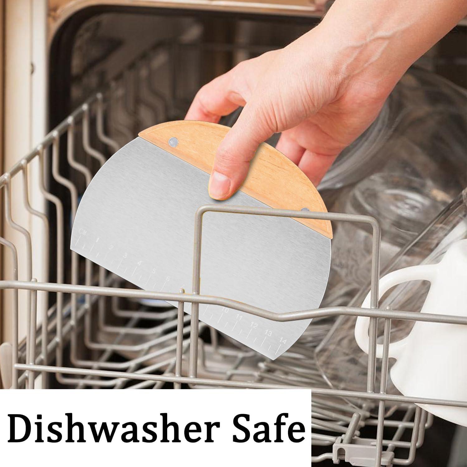 Raspador de Parrilla Kichwit Acero Inoxidable 304 Mango Madera