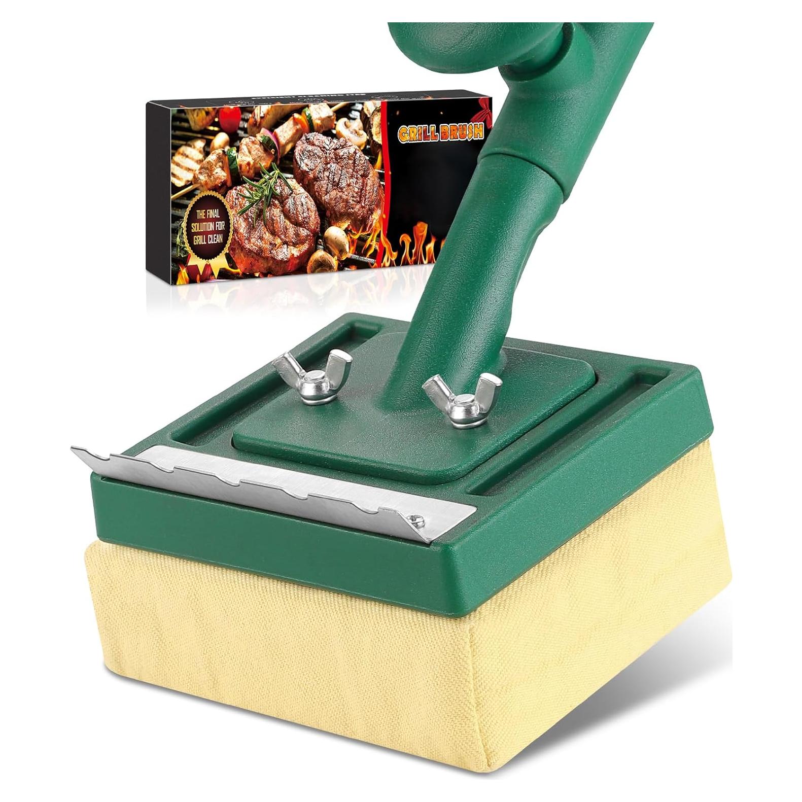 Cepillo para Parrilla Jkoeier 56 cm Sin Cerda con Raspador