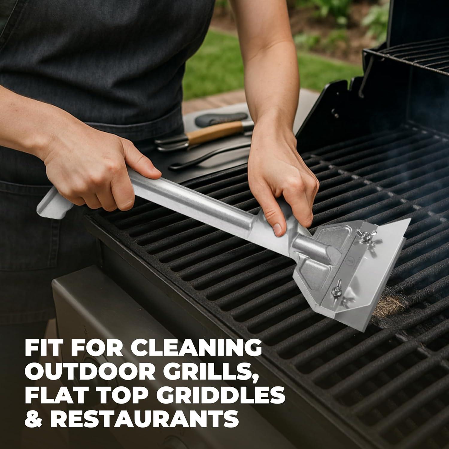 Juego de raspadores de plancha Urban Whisk con cuchillas extra