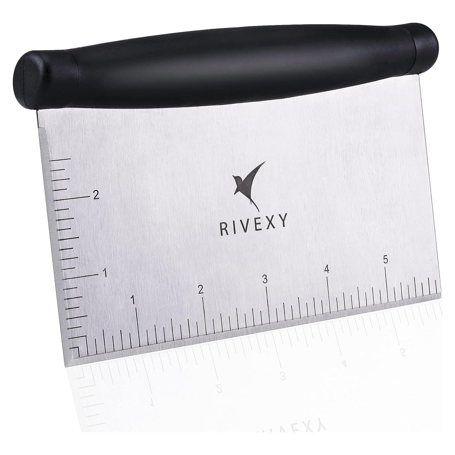 Raspador de Plancha Rivexy de Acero Inoxidable 16.5x10.5cm
