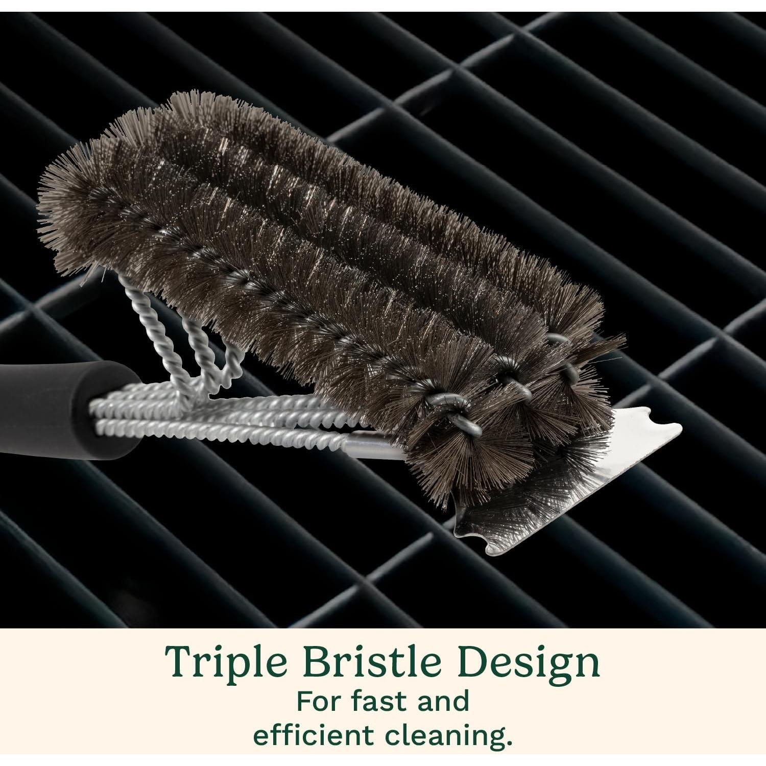 Cepillo de Parrilla Cuisinart con Raspador 43 cm Acero Inoxidable