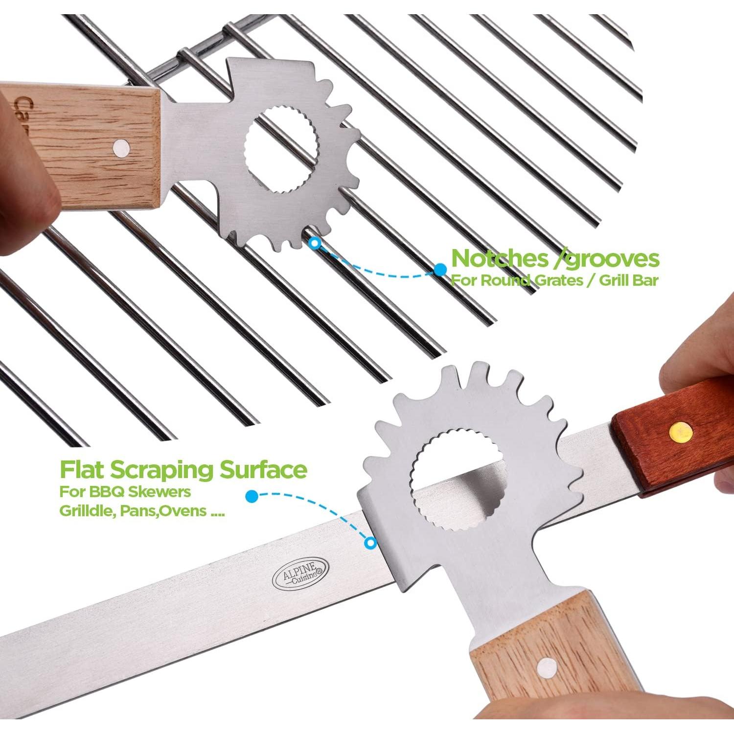 Raspadora Magnética para BBQ CarveFun con Abrebotellas