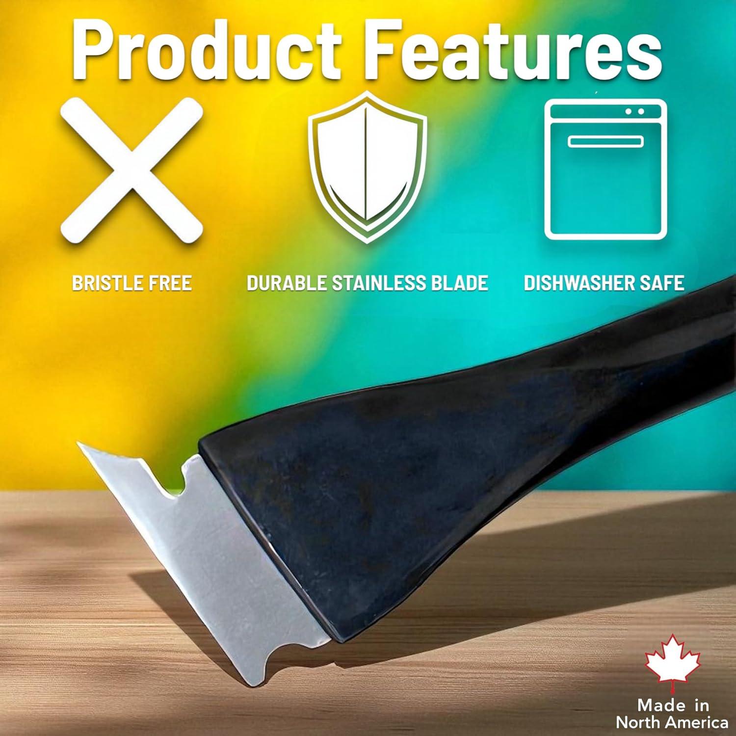 Raspador de Rejilla de Acero Inoxidable EL SKrAPr - 28.6 cm