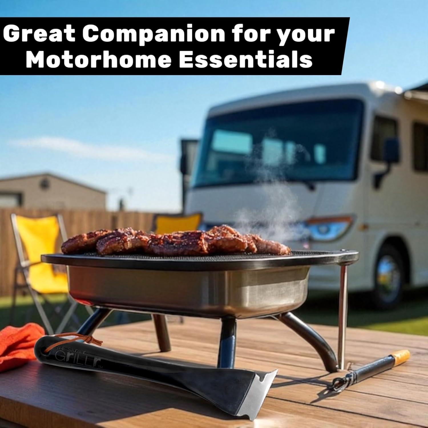 Raspador de Rejilla de Acero Inoxidable EL SKrAPr - 28.6 cm