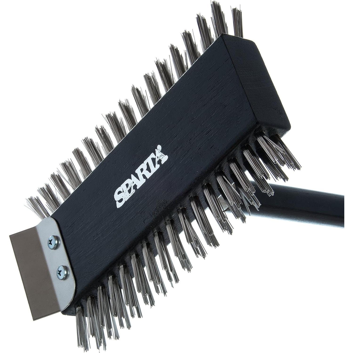 Cepillo de Acero Inoxidable para Parrilla SPARTA 77.5 cm