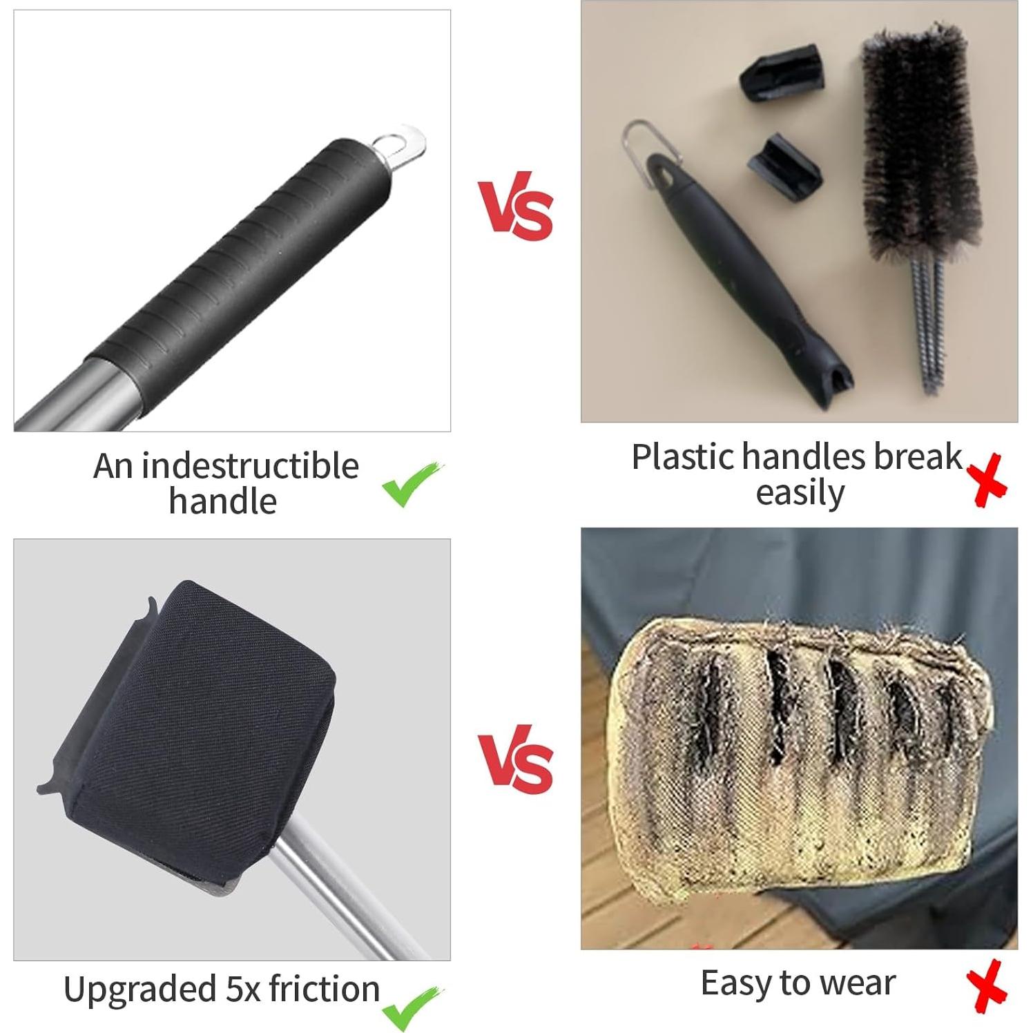 Cepillo de Vapor para Parrilla XUDAKAIXIN Sin Cerda 226g