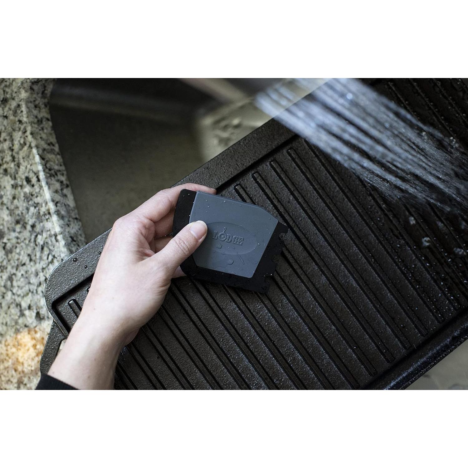 Raspador Deluxe Lodge Talla Única Negro para Hierro Fundido