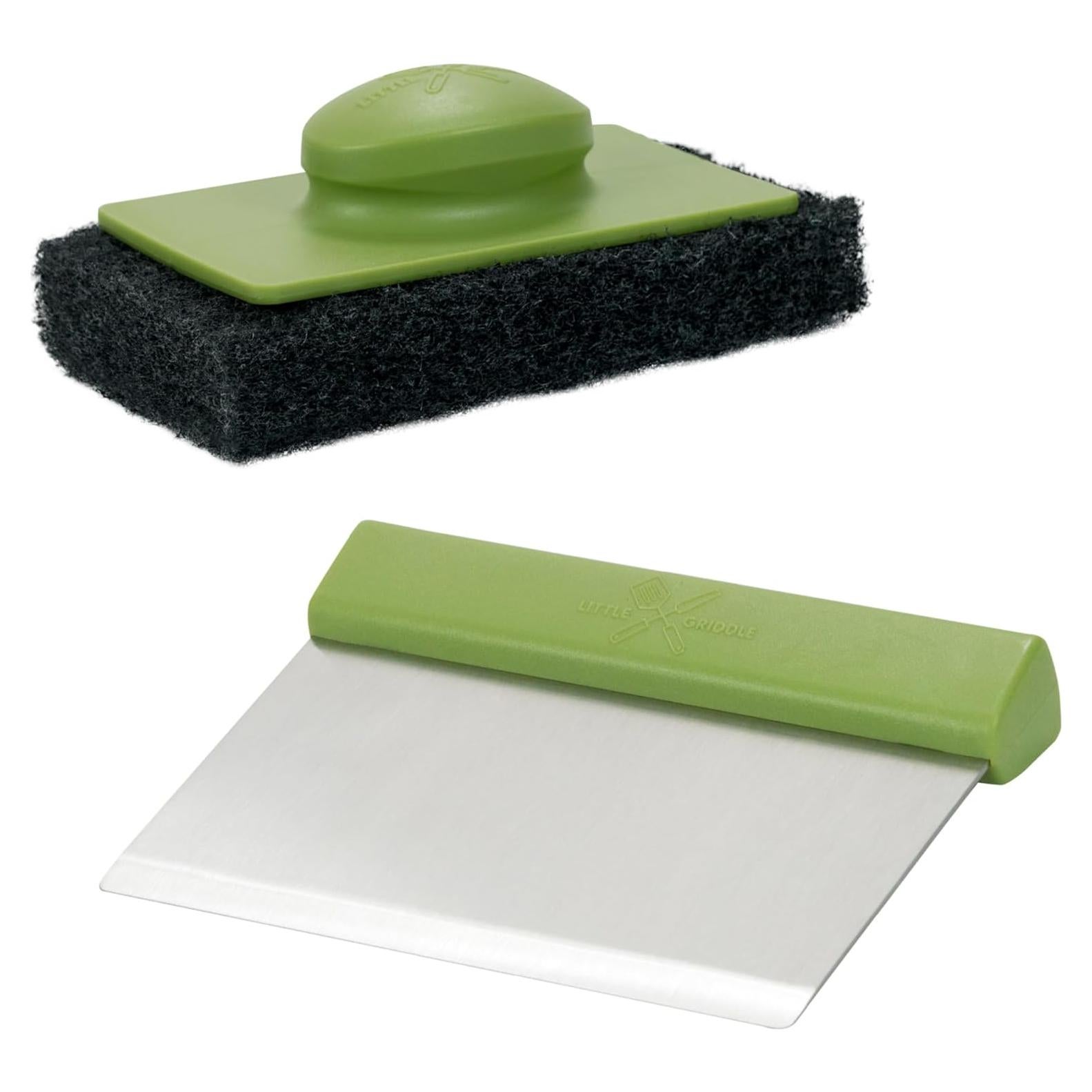 Kit de Limpieza Little Griddle GK540 - Raspador y Estropajo