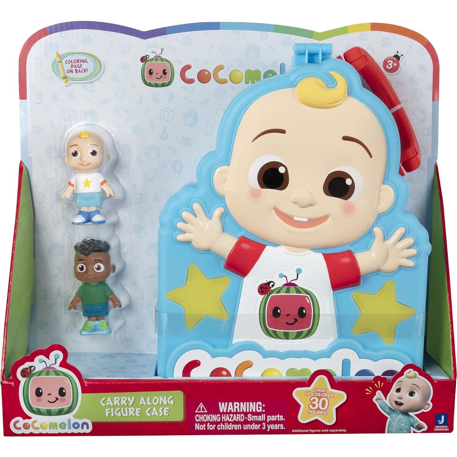 Estuche de Figuras Portátil CoComelon con JJ y Cody - Juguetes para Niños