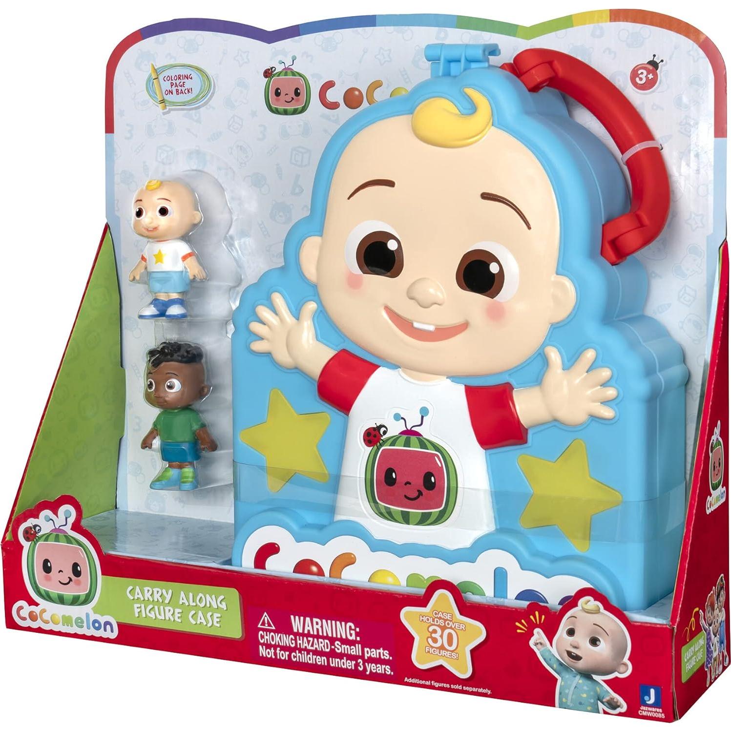 Estuche de Figuras Portátil CoComelon con JJ y Cody - Juguetes para Niños