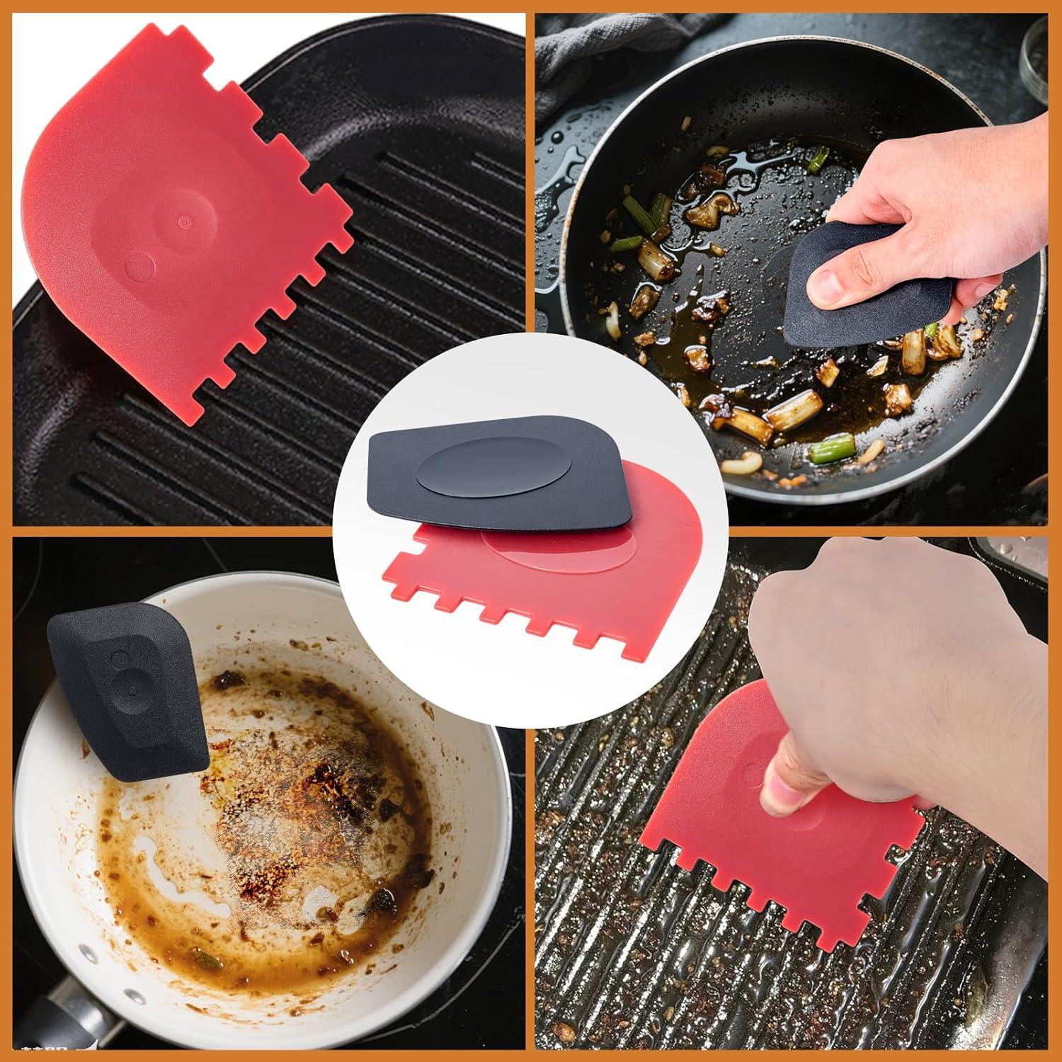 Raspador de Pan QWQKEFEUN + Cepillo de Limpieza - 3 Piezas