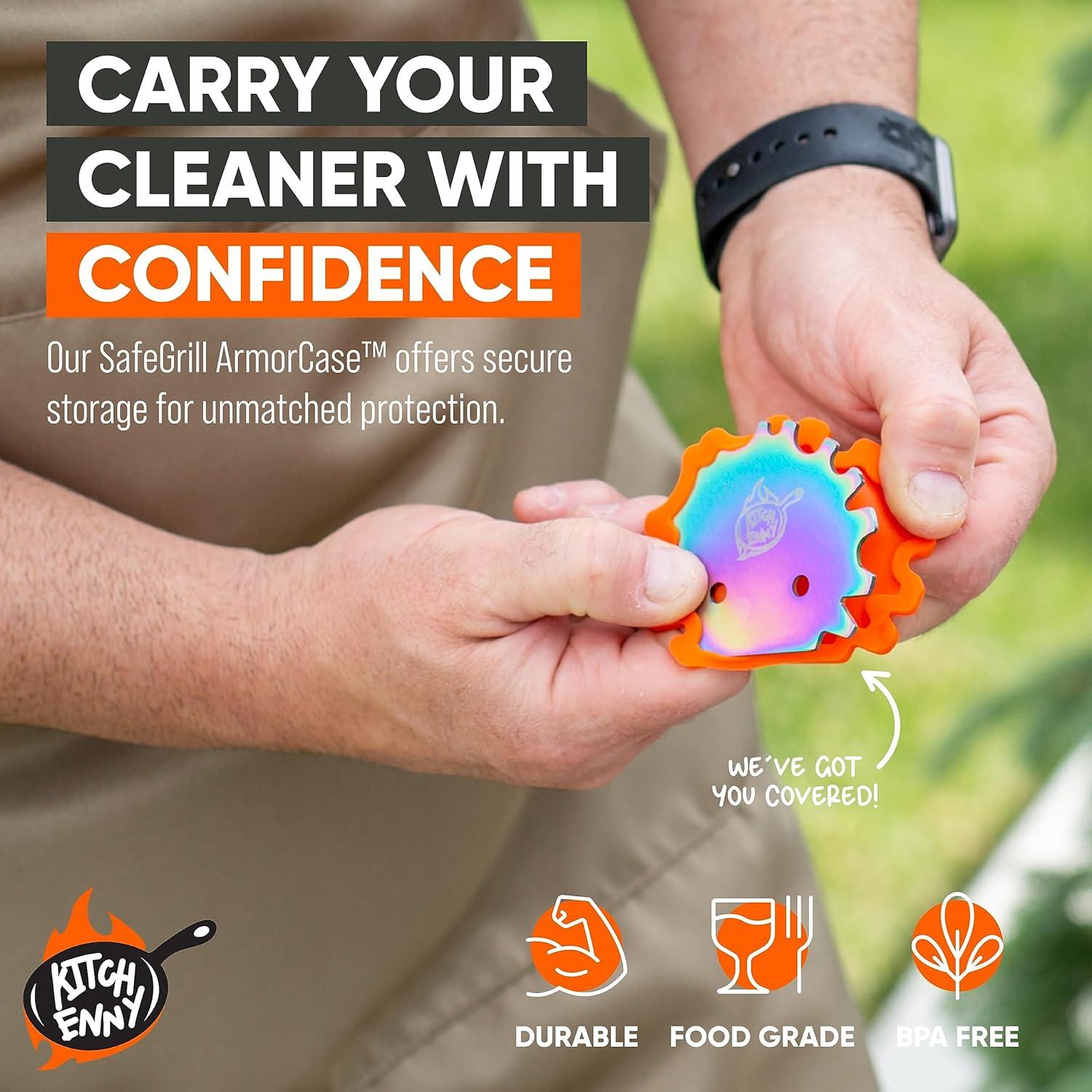 Raspador de Parrilla Sin Cerdas Kitcheny Chromatic 50g