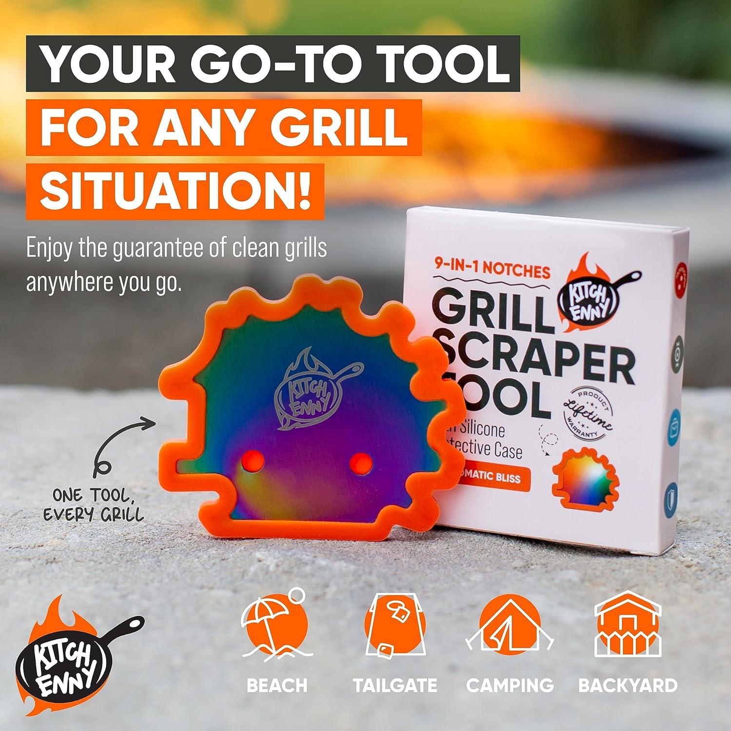 Raspador de Parrilla Sin Cerdas Kitcheny Chromatic 50g