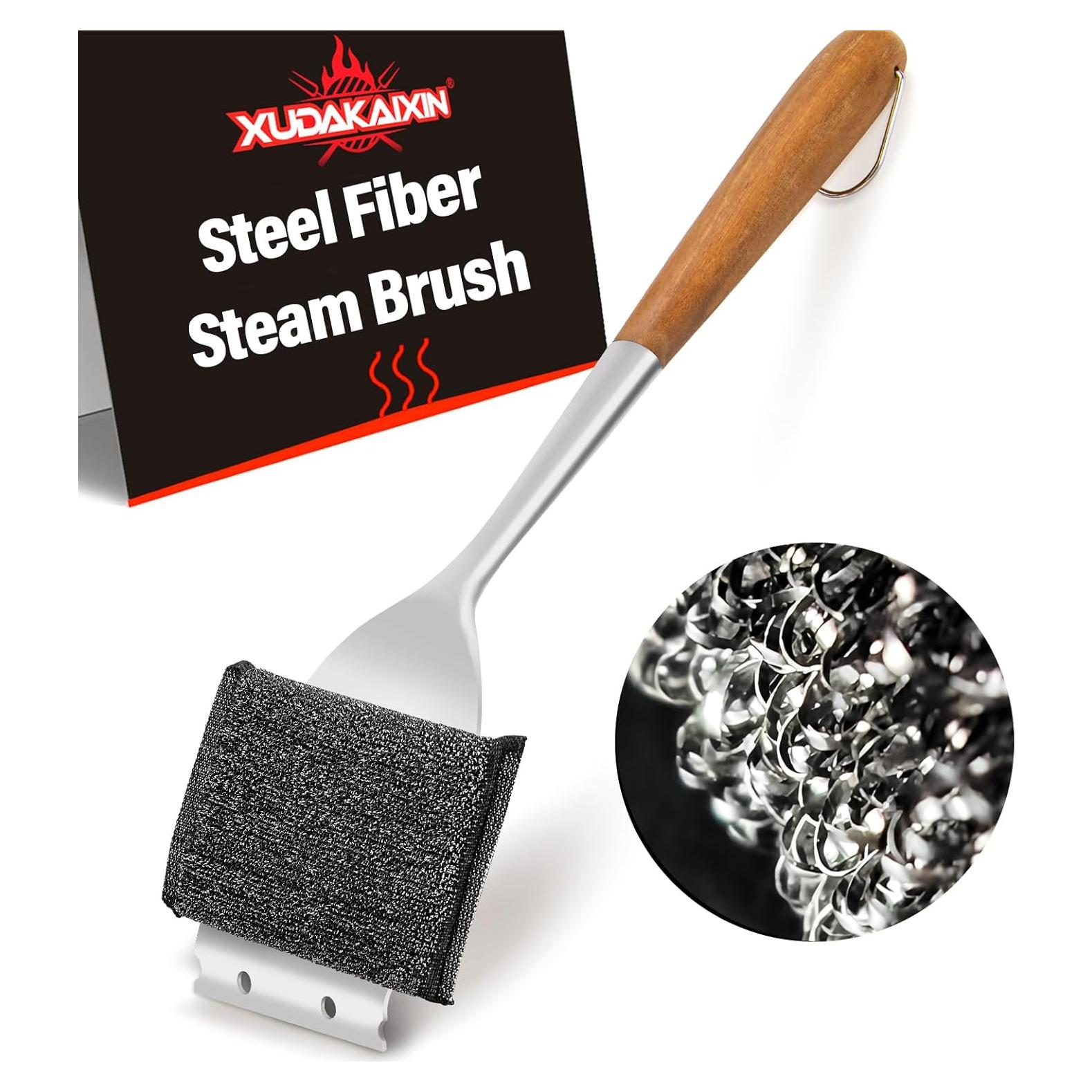 Cepillo de Vapor para Parrilla XUDAKAIXIN 45.7cm Sin Cerda