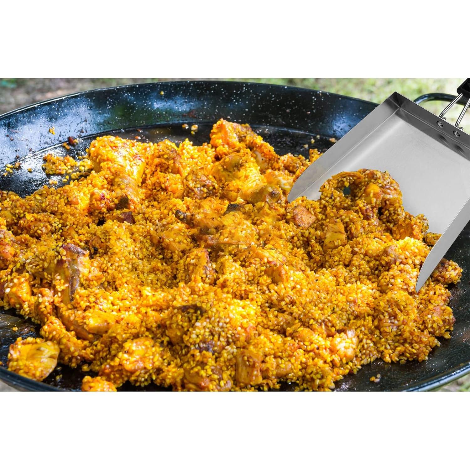 Espátula de Acero Inoxidable Stanbroil 34.8 cm para Griddle