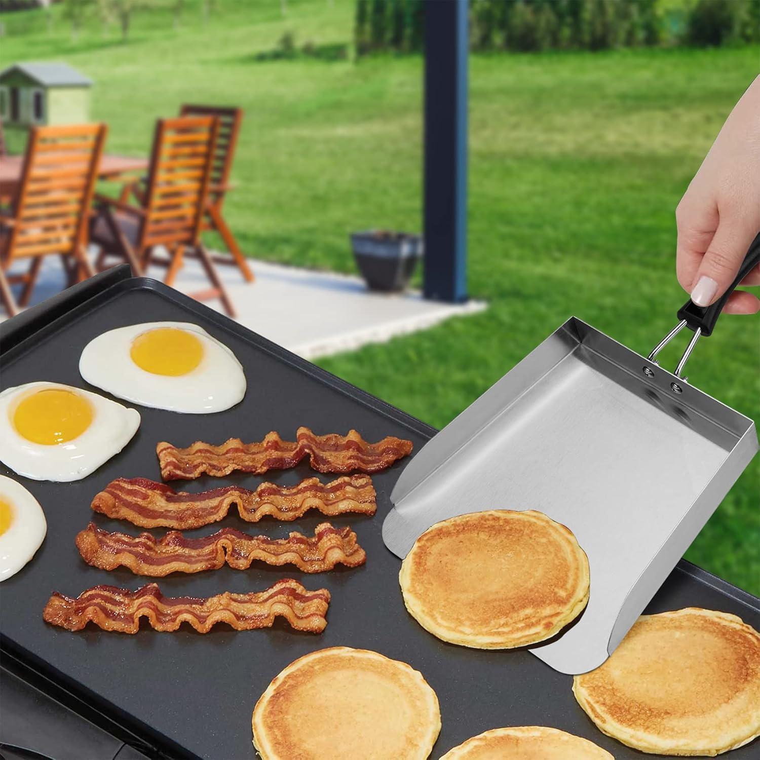 Espátula de Acero Inoxidable Stanbroil 34.8 cm para Griddle