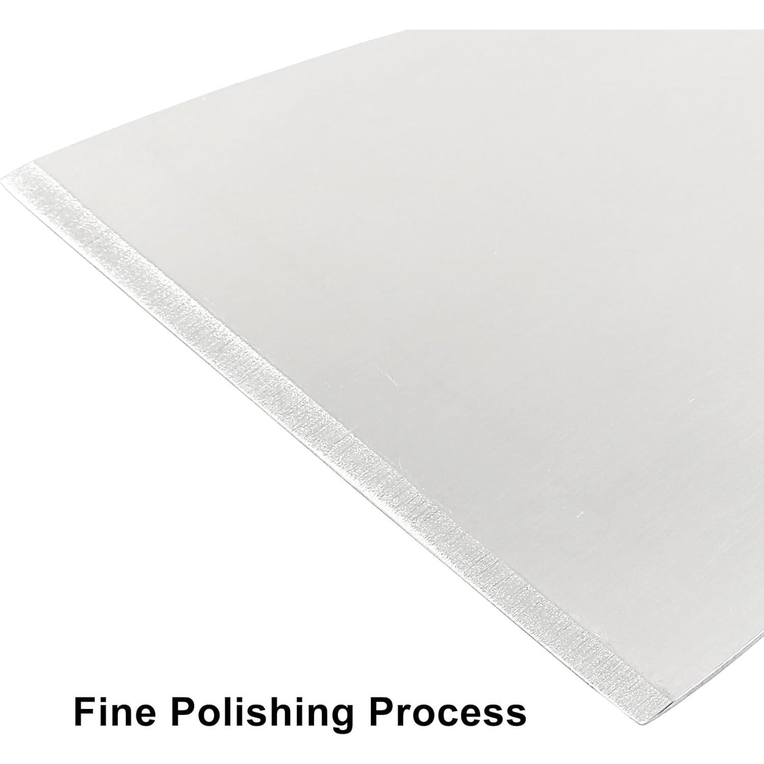 2 Espátulas Raspadoras de Acero Inoxidable Rierdge con Mango de Madera