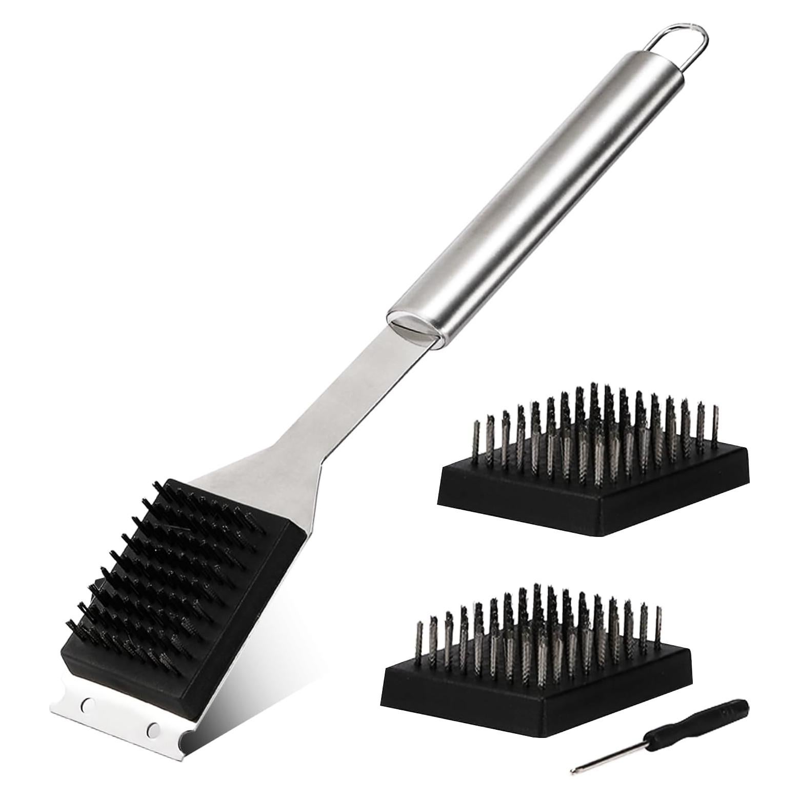 Cepillo y Raspador para Parrilla Zxmissu 41.91 cm Acero Inoxidable