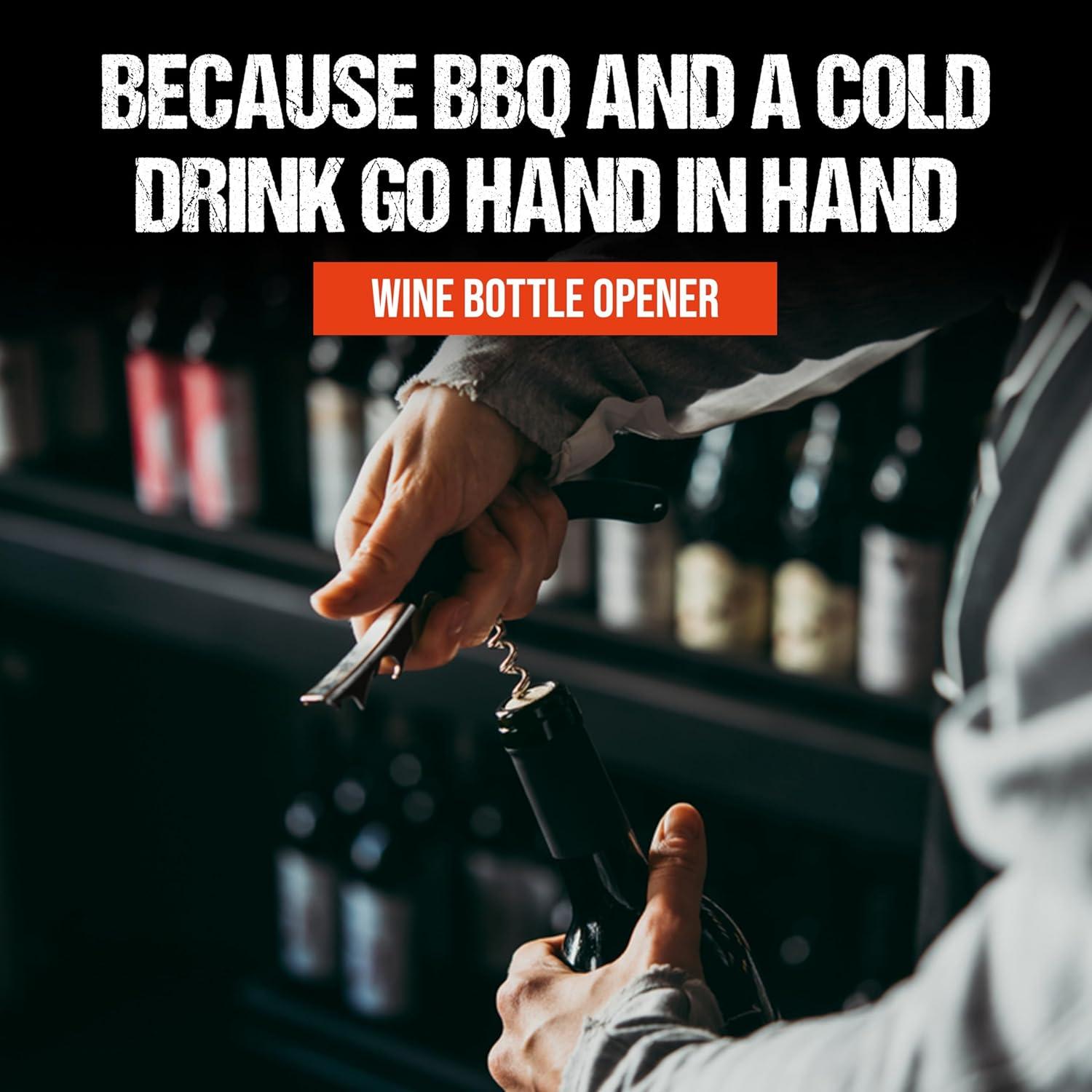 Kit de Herramientas de Barbacoa SpartaSake 24 Piezas Acero Inoxidable