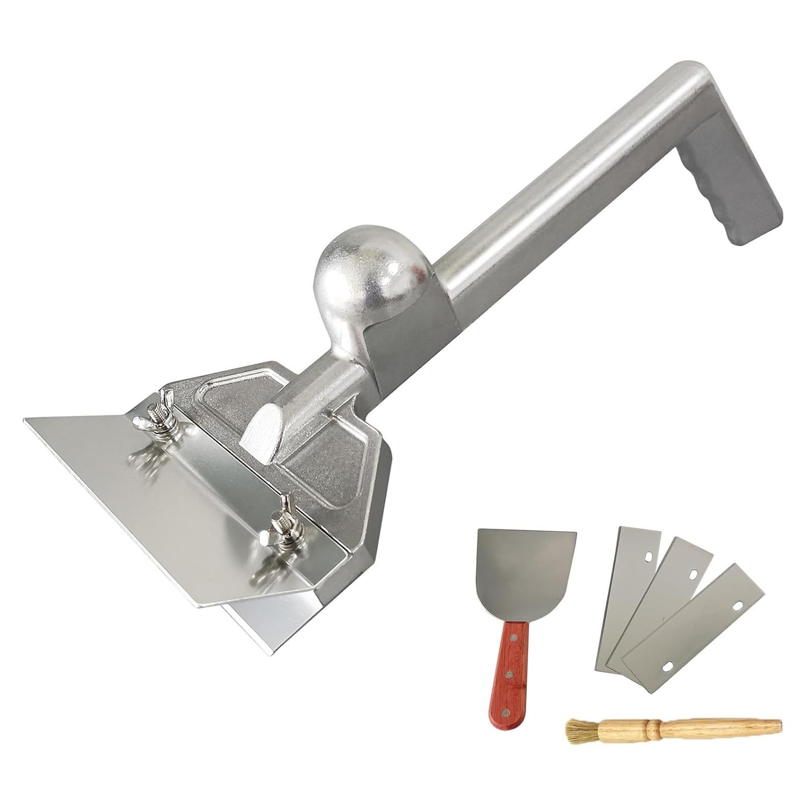 Raspador de Parrilla Pesado Botiliceer con 4 Cuchillas y Cepillo