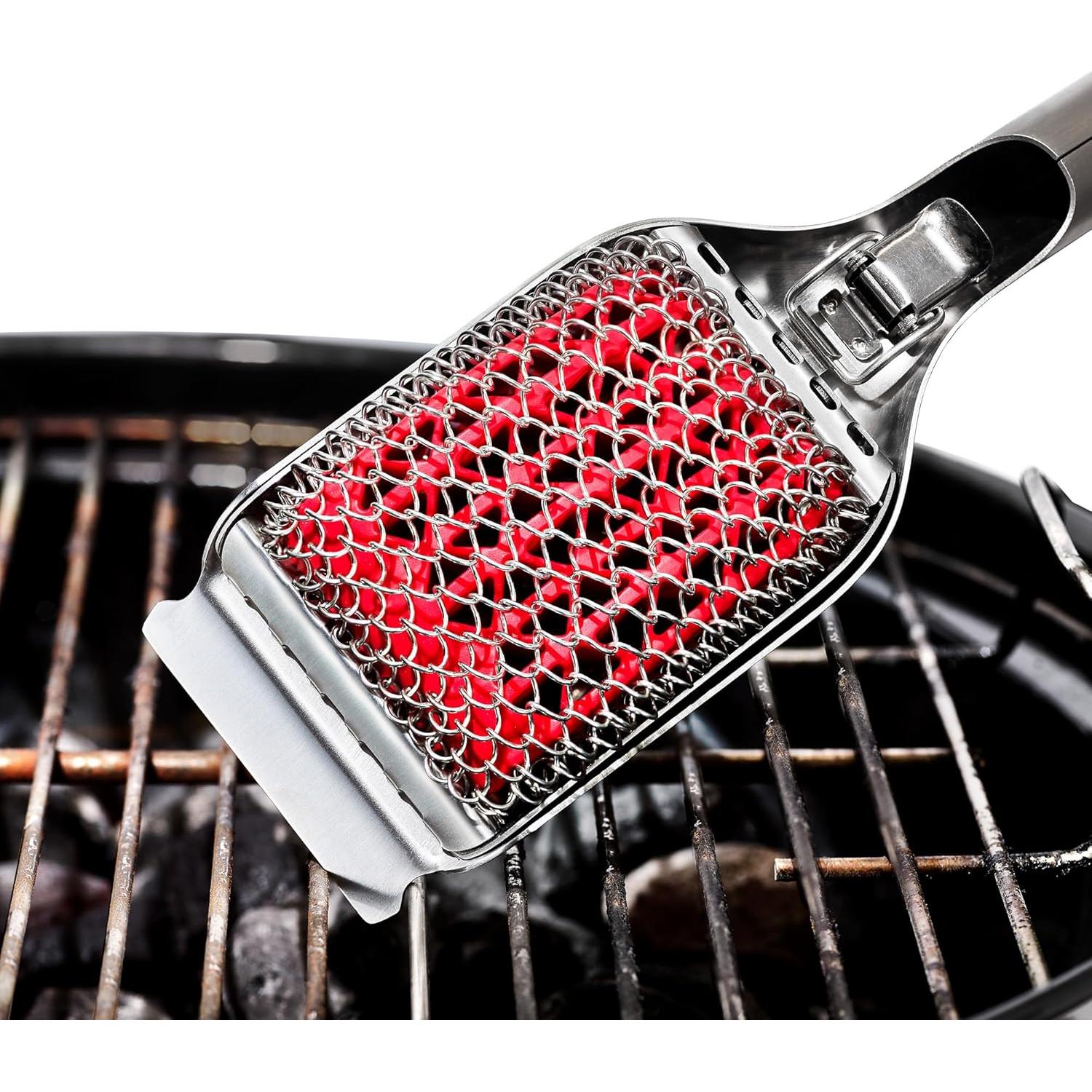 Cepillo de Parrilla OXO Good Grips Acero Inoxidable 20 cm
