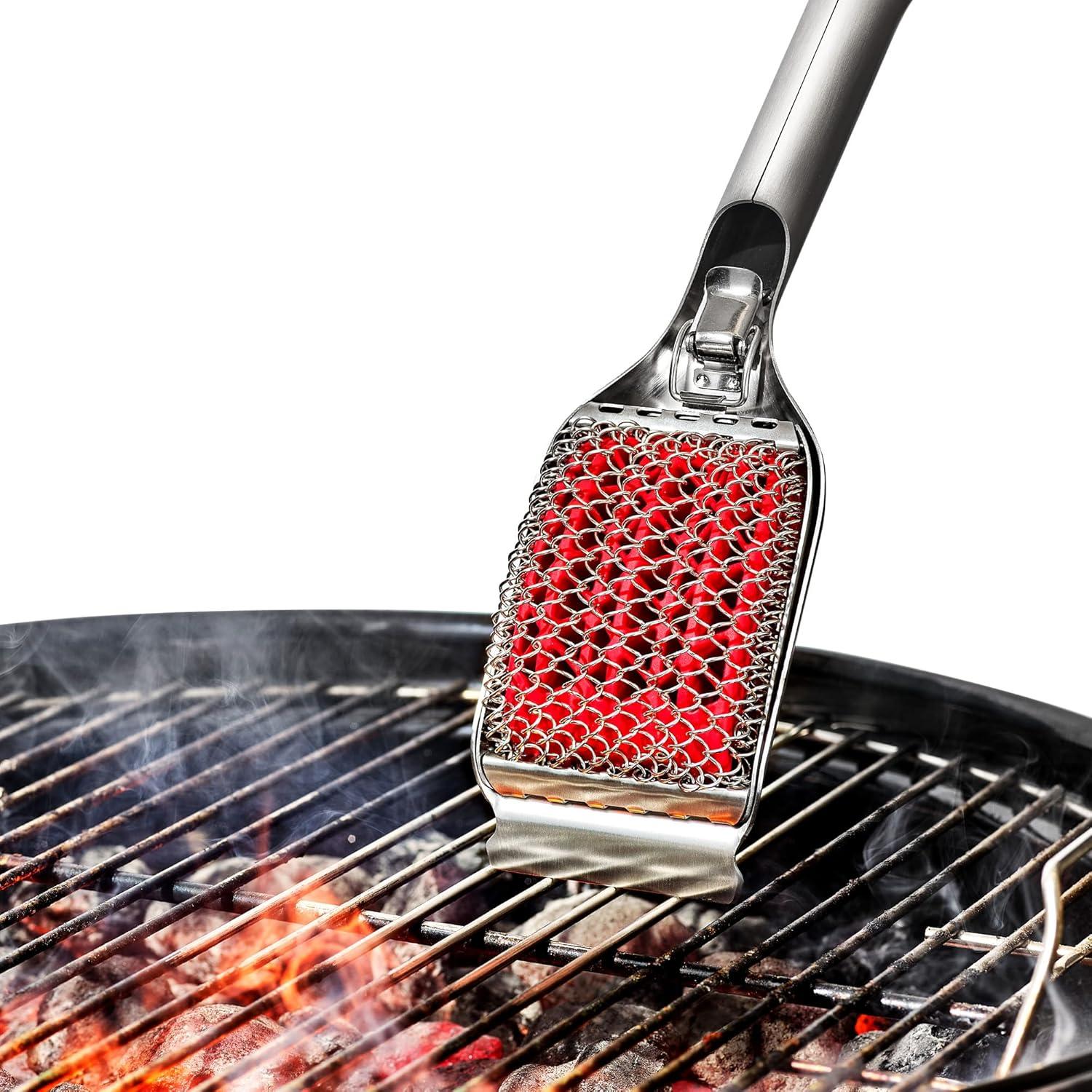 Cepillo de Parrilla OXO Good Grips Acero Inoxidable 20 cm
