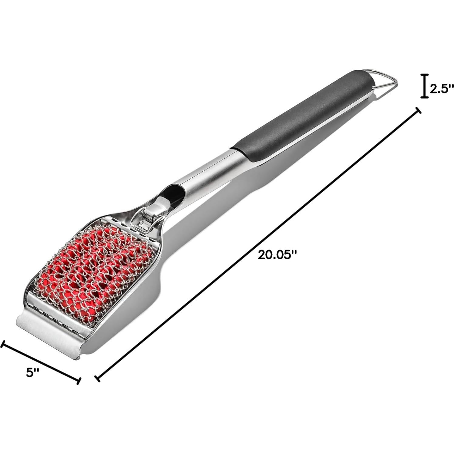 Cepillo de Parrilla OXO Good Grips Acero Inoxidable 20 cm