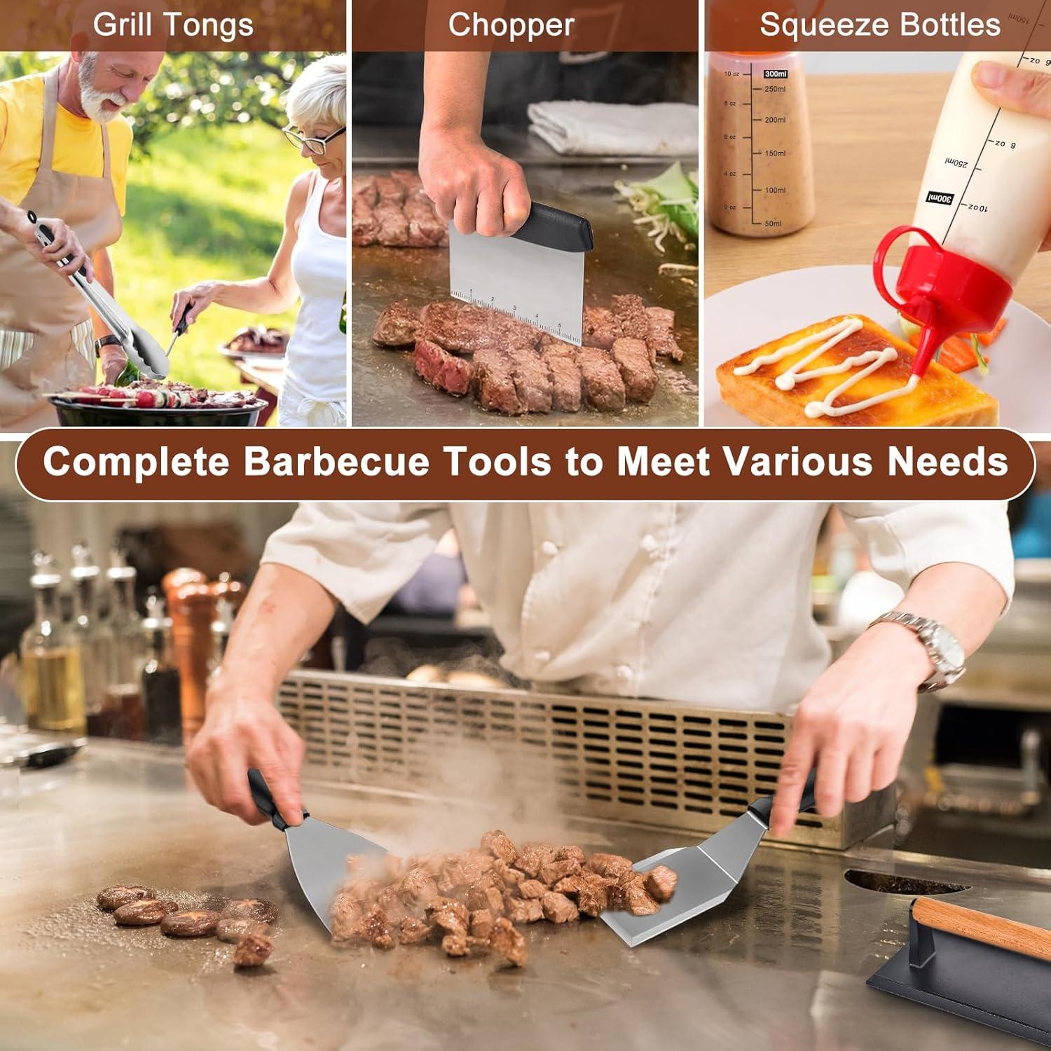 Kit de Accesorios para Plancha Blackstone 27 Piezas