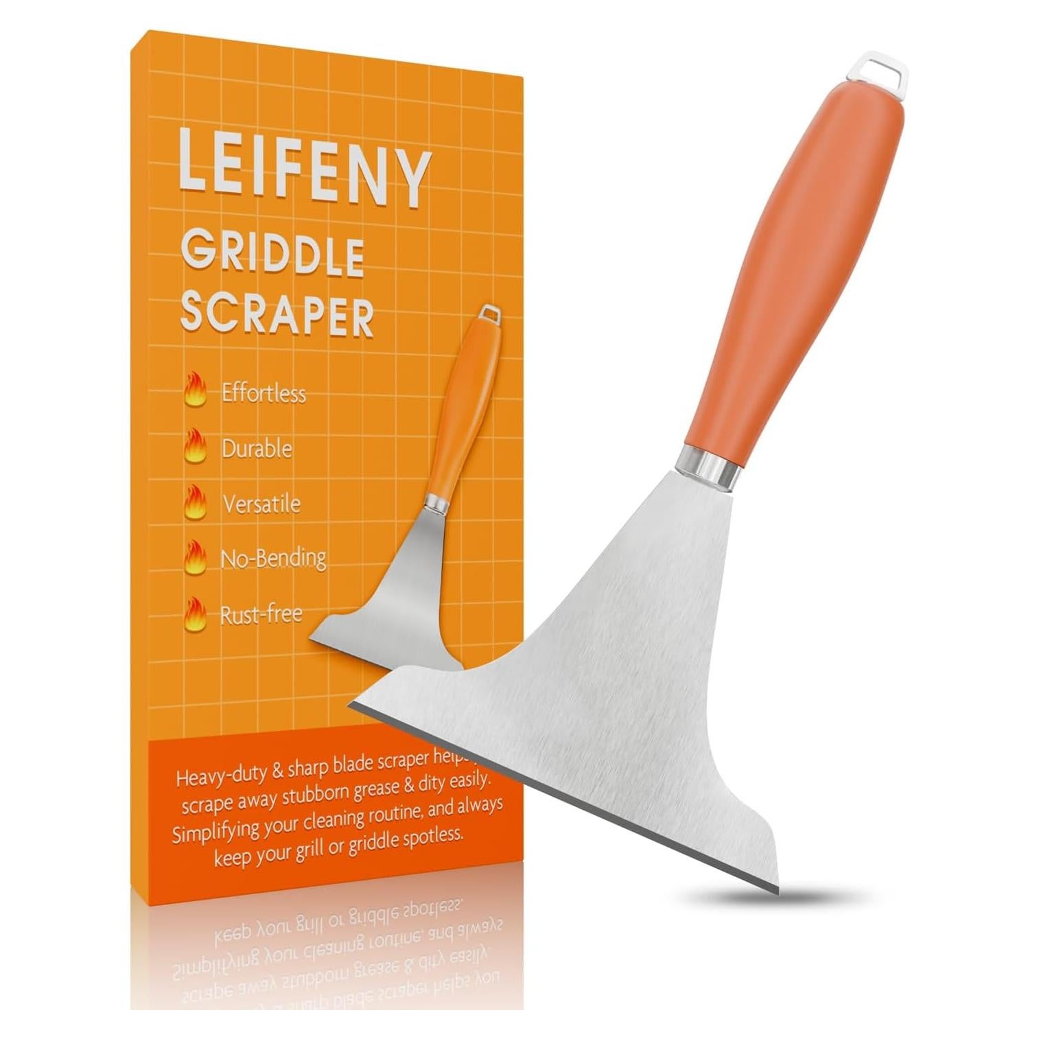 Raspador de Plancha LEIFENY M5Z84LEUV Acero Inoxidable 164g