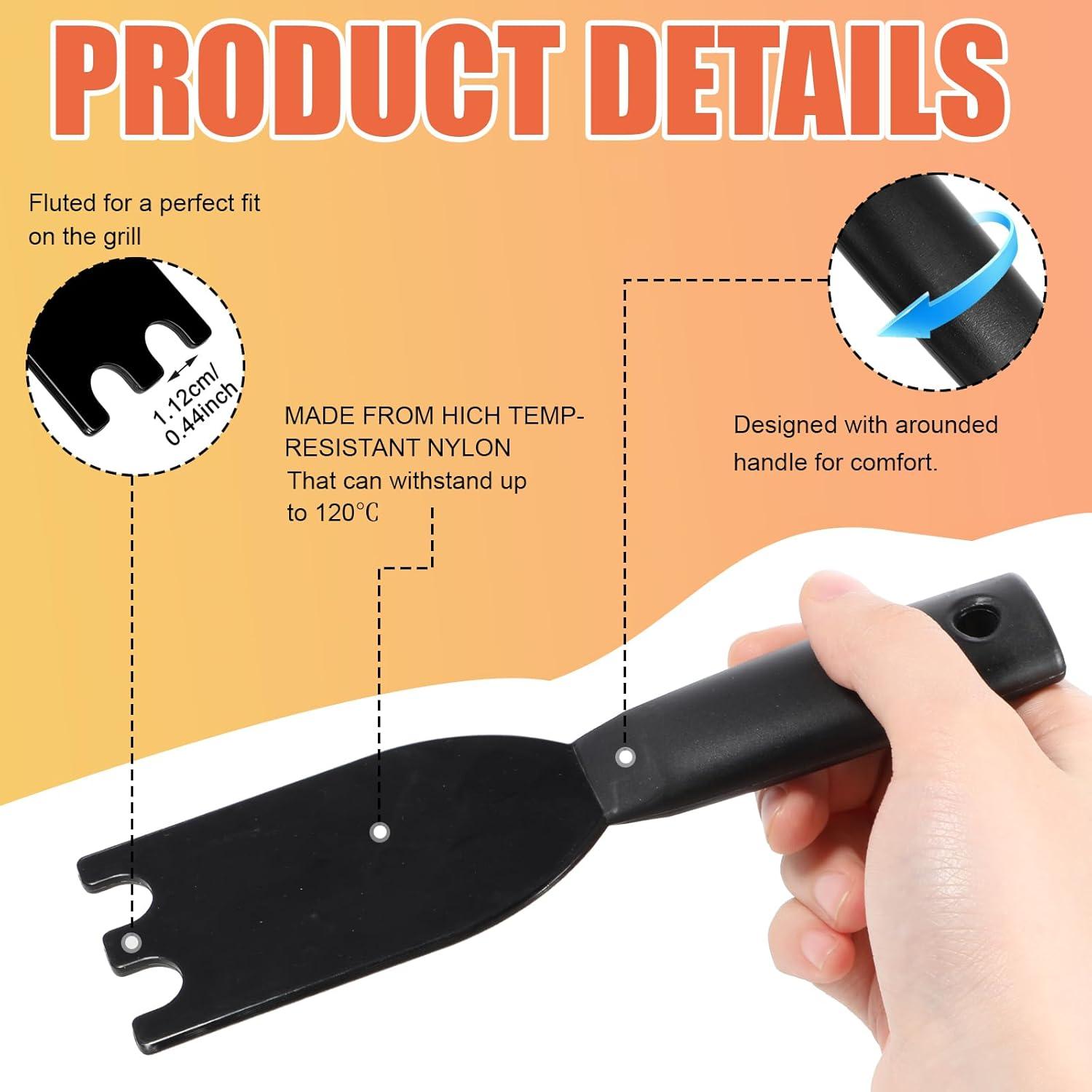 2 Raspadores de Parrilla de Nylon COMNICO para George Foreman