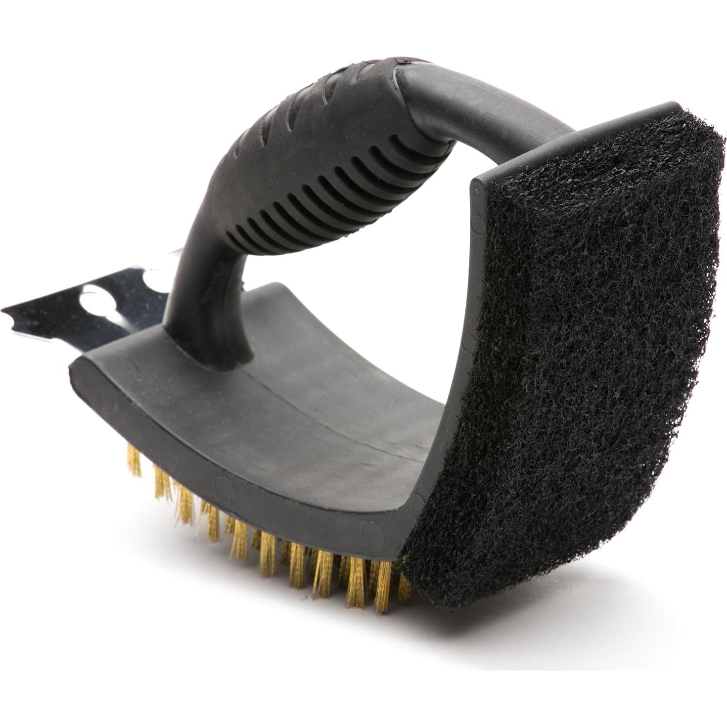 Cepillo de Parrilla Outset QP43 3 en 1 1.98 m Plástico